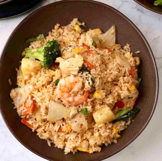 Pineapple Fried Rice.